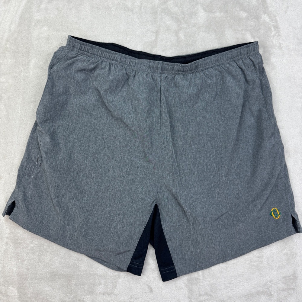 RLX Ralph Lauren Mens XL Athletic Shorts Gray Heathered Stretch Country Club OCC